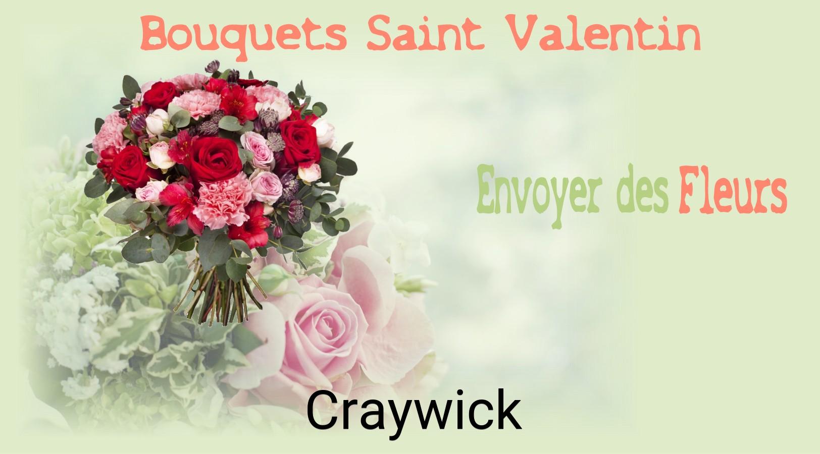 Roses de Saint-Valentin livrées à Craywick